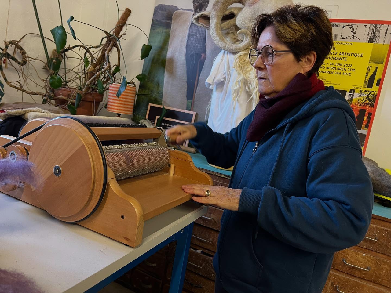 Formation professionnelle aux savoir-faire textiles au laboratoire textile de TRAM-E